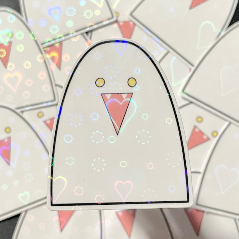 Cute Ghost Sticker | BL Lightsaber Sticker image 4