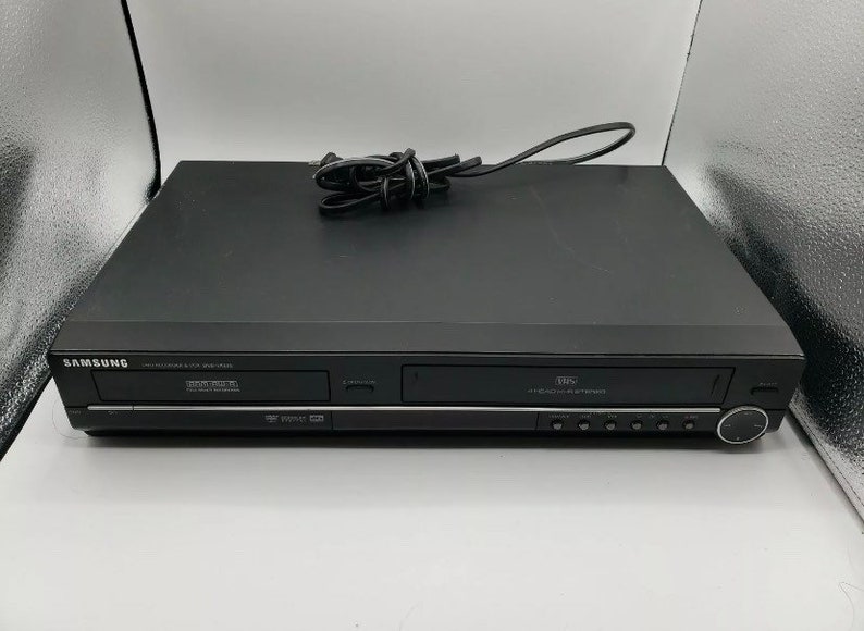 Samsung DVDVR330 Rare VCR / DVD Recorder & Player Combo Black Etsy