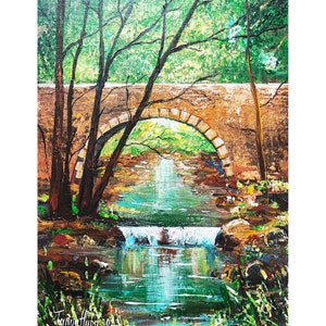 Killarney Park Painting Original Art Ireland  Painting Irish Lanscape Artwork 12 by 16" by TanyaHubo