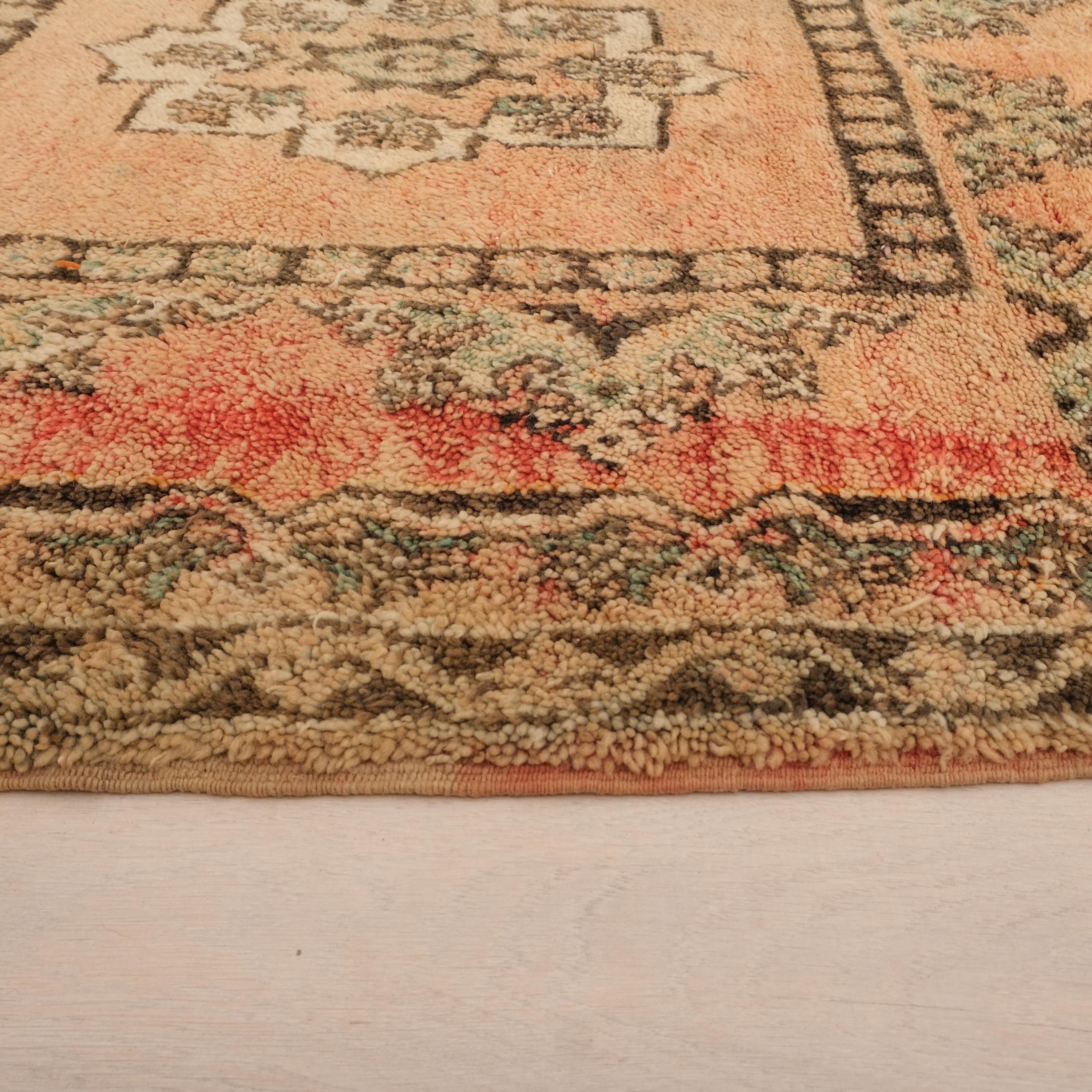 7x12 Rug Vintage Moroccan Rug, Authentic Boujaad Rug 7x12 Ft - Etsy