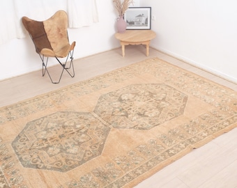 Vintage boujaad rug, Authentic Moroccan Rug 6x10 ft