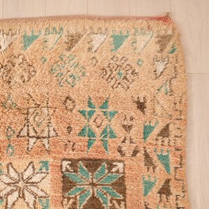 Vintage Boujaad rug, Authentic Moroccan Rug 5x10 ft image 7