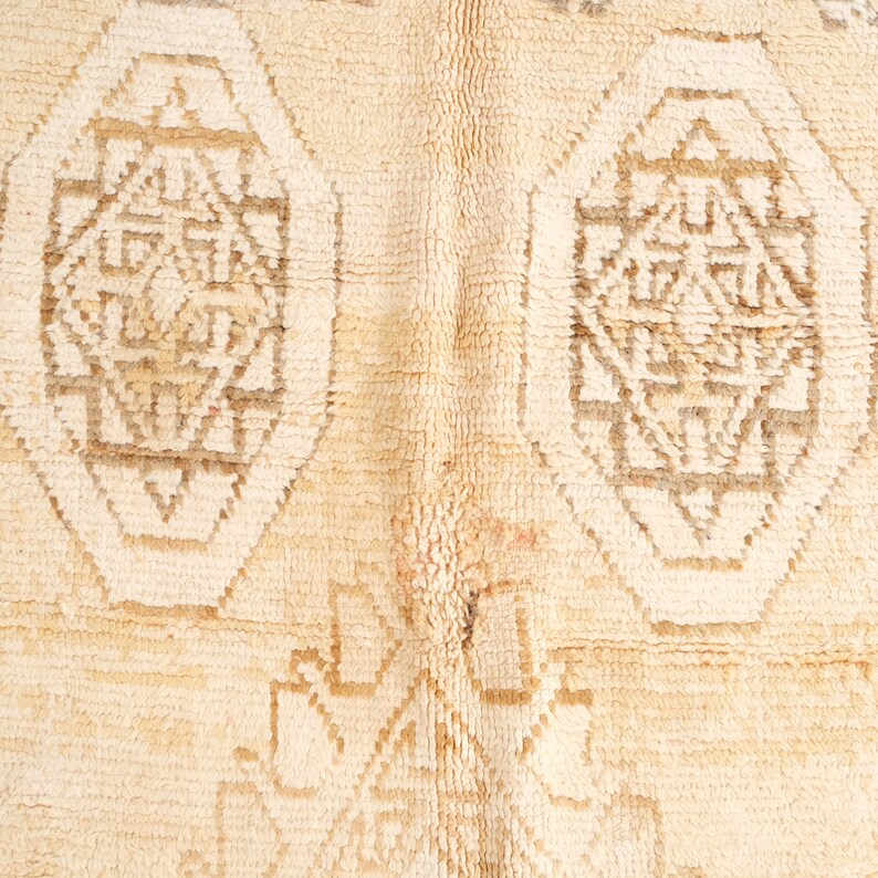 Vintage boujaad rug, Authentic Moroccan Rug 6x10 ft image 8