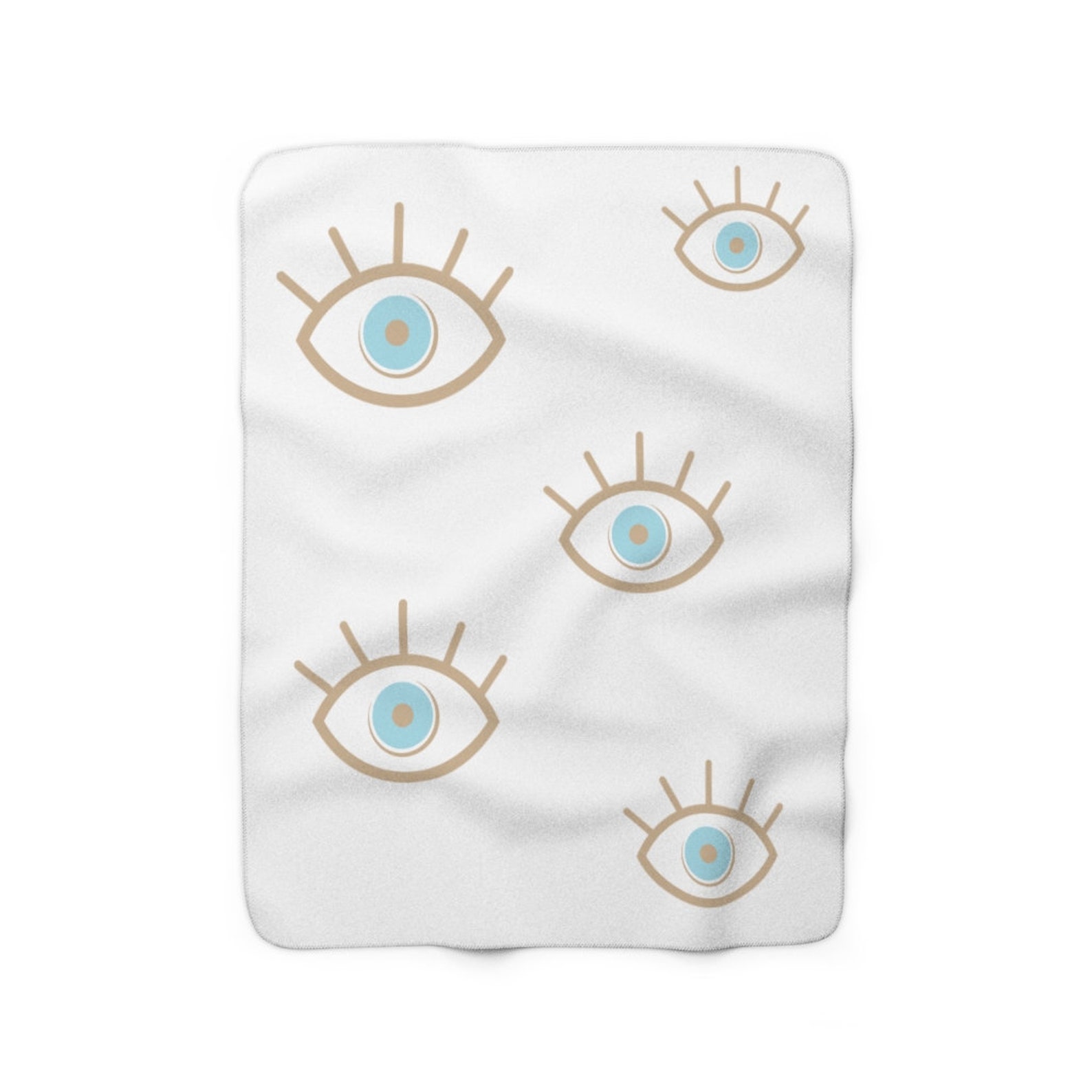Evil Eye blanket Fleece Blanket Throw Blanket Super Fuzzy Etsy
