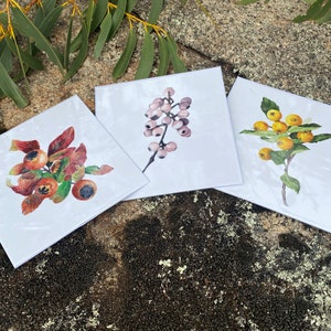 Botanical Artwork Gift Cards -Set of 3