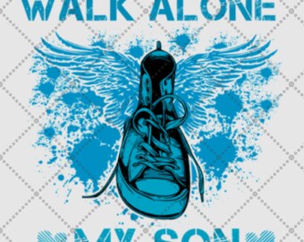 Never Walk Alone Svg Etsy