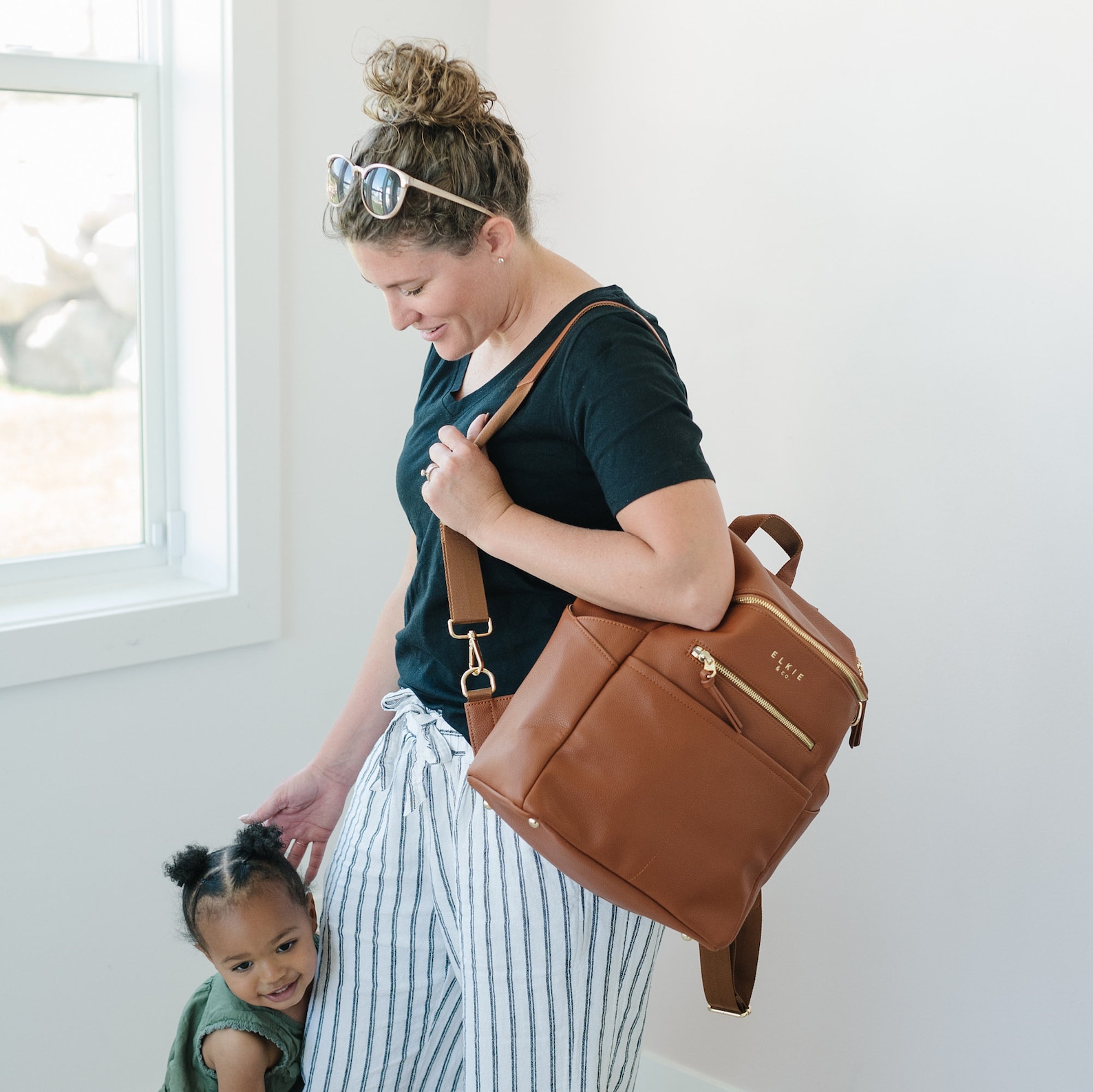 Diaper Bag Travel Work Everyday Vegan Leather Backpack for Etsy