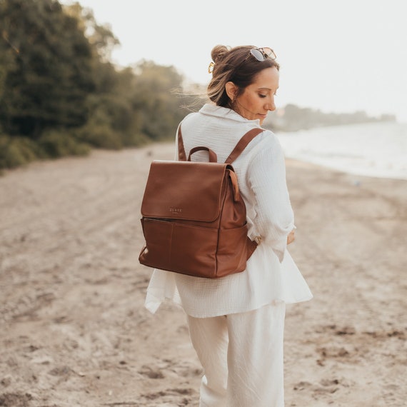 Best leather diaper bag backpack hotsell