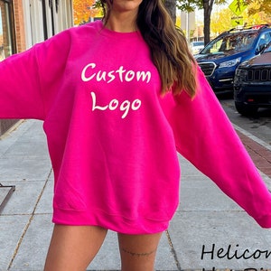 Personalized Sorority Crewneck Sweatshirt, Custom DTF Print