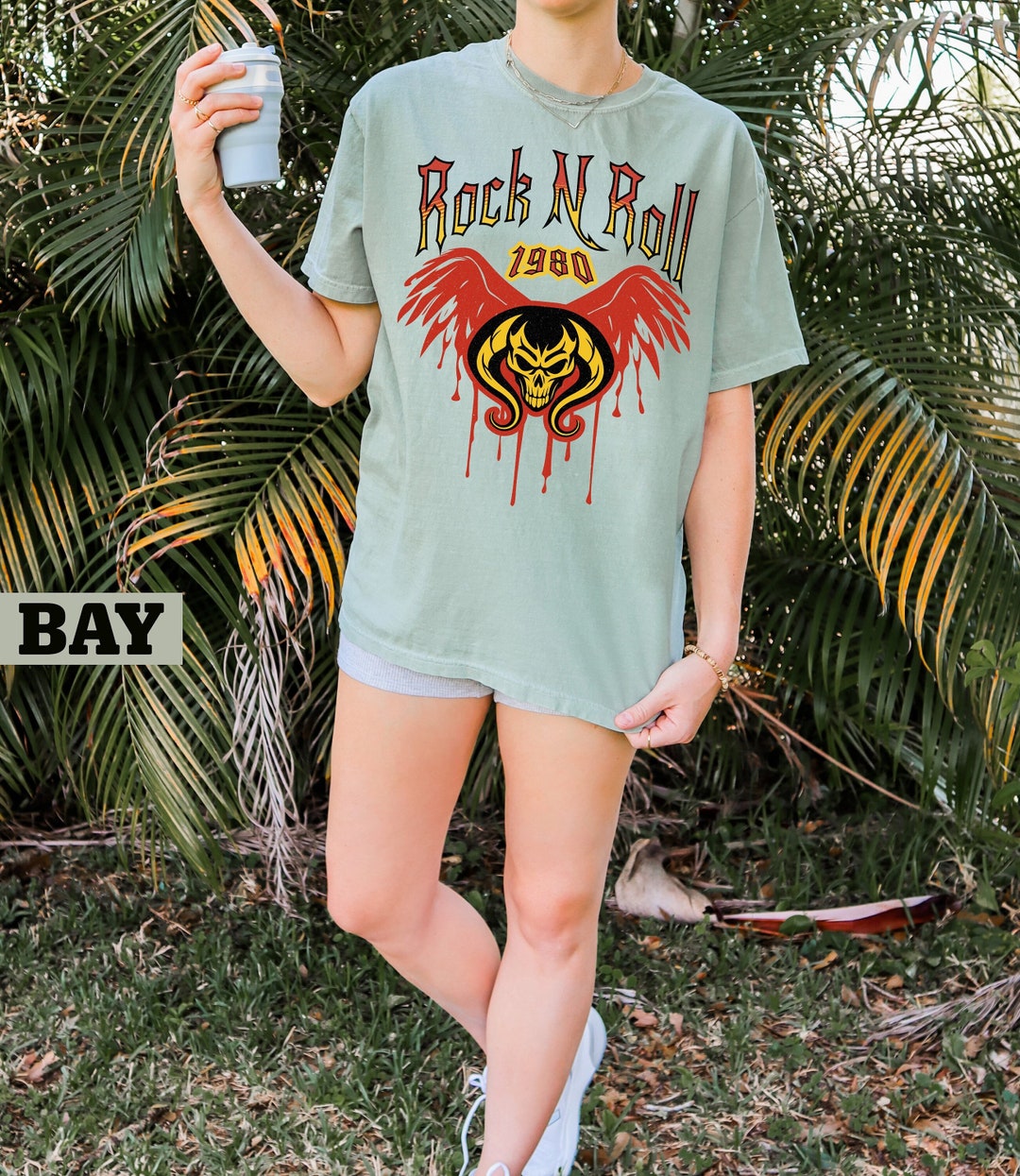 アート・デザイン・音楽 VINTAGE ROCK T-SHIRTS Vintage Rock N Roll Graphic T-shirt, Rock Music World Tour Shirts