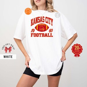 Comfort Colors Kansas City Sports Gear, Football Game Day T-Shirt, Unisex Kansas City Shirts, Gift For Her, Family Matching Tee For Football