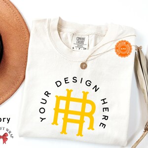 Comfort Colors Custom Design T-Shirt, Customize Design Shirt, Company Logo, Custom Sports Gear, Your Business Logo Shirt Family Matching Tee
