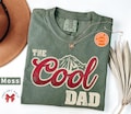 Comfort Colors The Cool Dad T-Shirt, Gift For Father's Day, Cool Dad Graphic Shirt, Gift For Men, Vintage Father Day Clothing, Gifts For Dad