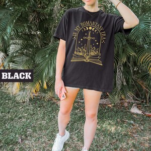Comfort Colors In My Fantasy Era Shirt, Fantasy Book Tee, Dark Academia Shirt, Book Lover Gift, Birthday Gifts, Trendy Ring Tee, Sword Shirt