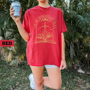 Comfort Colors In My Fantasy Era Shirt, Fantasy Book Tee, Dark Academia Shirt, Book Lover Gift, Birthday Gifts, Trendy Ring Tee, Sword Shirt