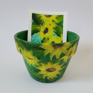 Hand Painted Pot
