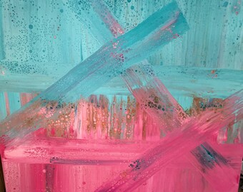 48x60 Canvas for Big Walls - &quot;PAINT THE FENCE&quot;