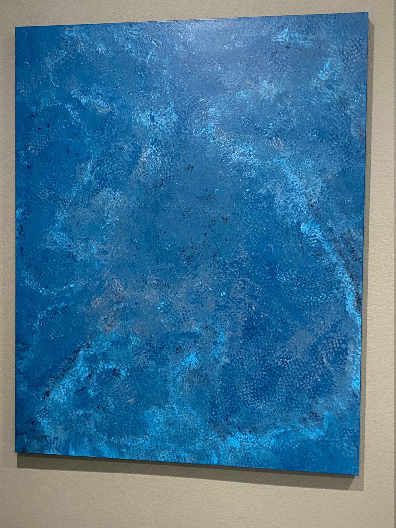 48x60 Canvas for Big Walls footprints on the WATER Etsy