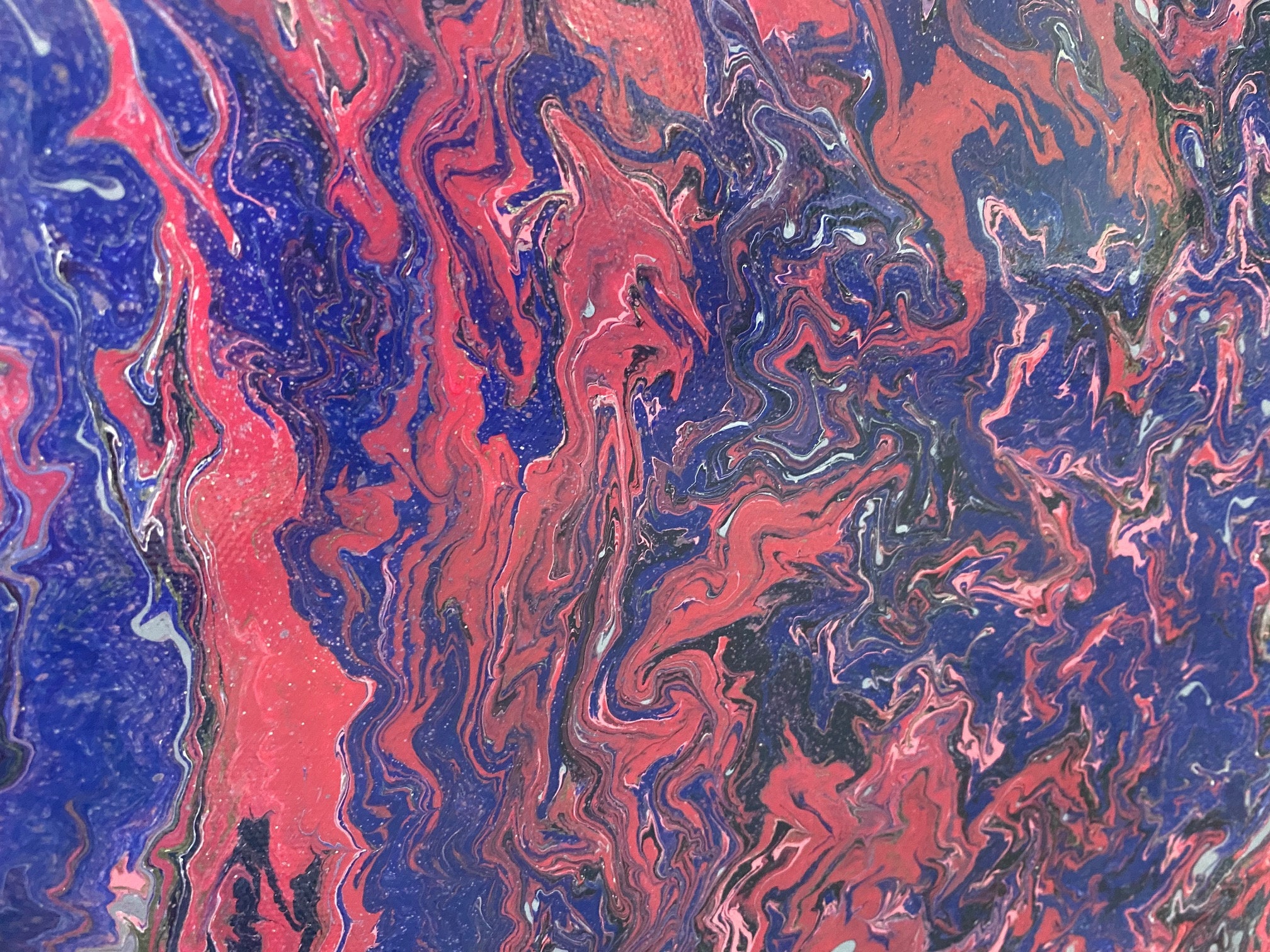 48x48 Canvas for Big Walls - " Screamin' Pink! "