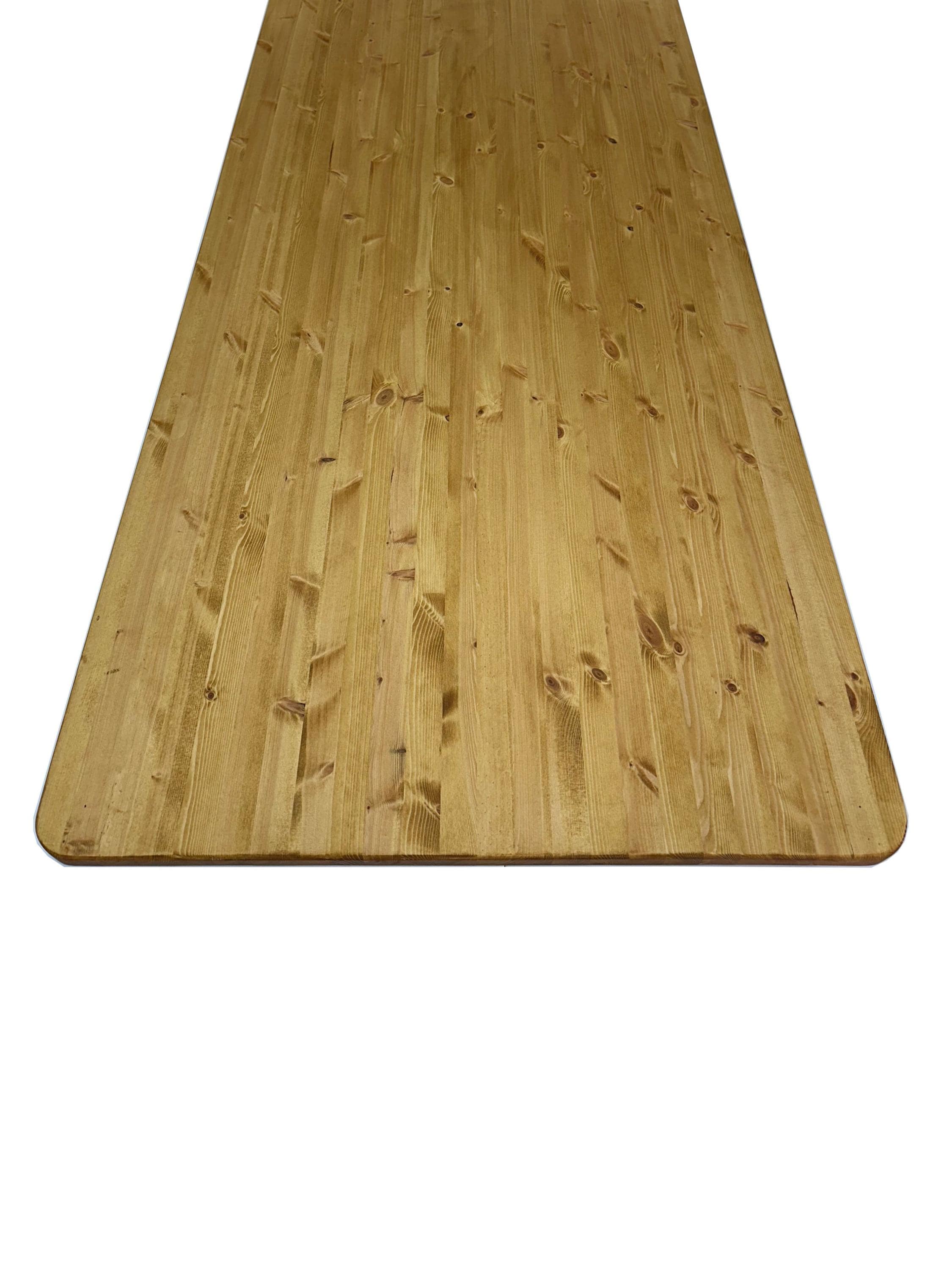 Table Top Rounded Edges Table Top With Rounded Corners / Replacement / Custom DIY / Solid Pine ...
