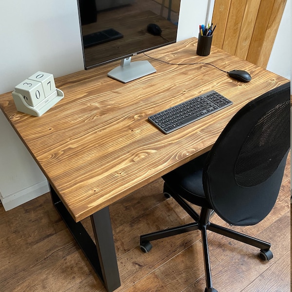 Desk Top For Home Office Standing Desk Table Solid Wood