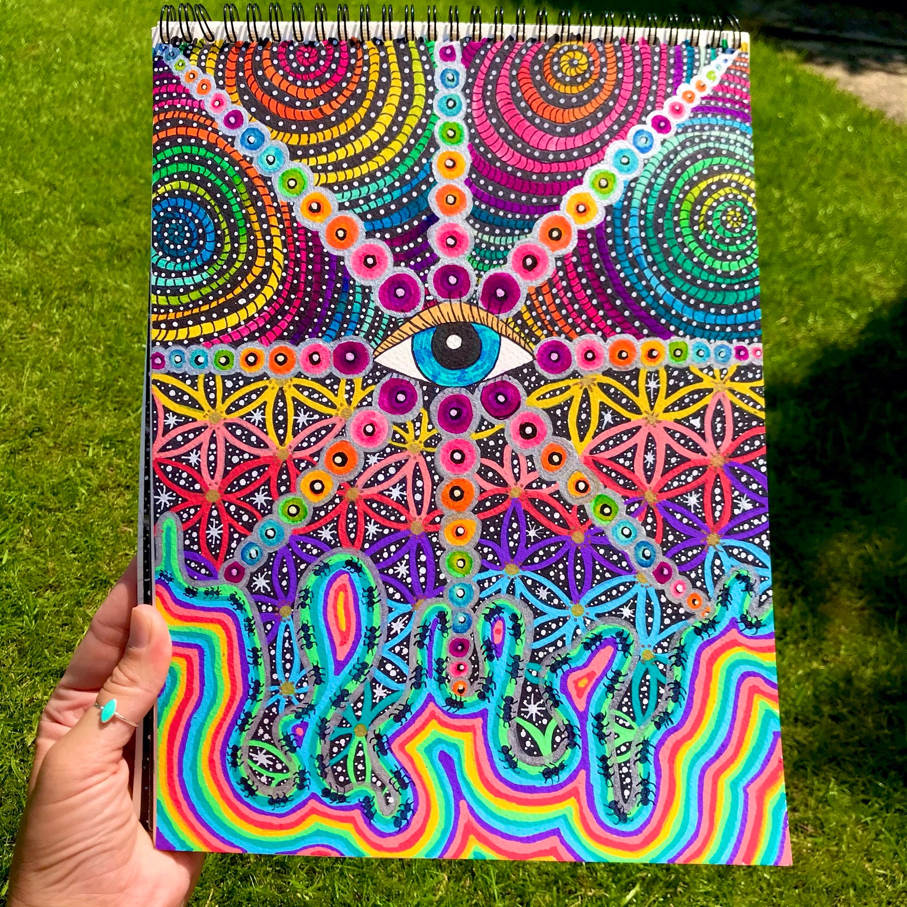 psychedelic art drawings