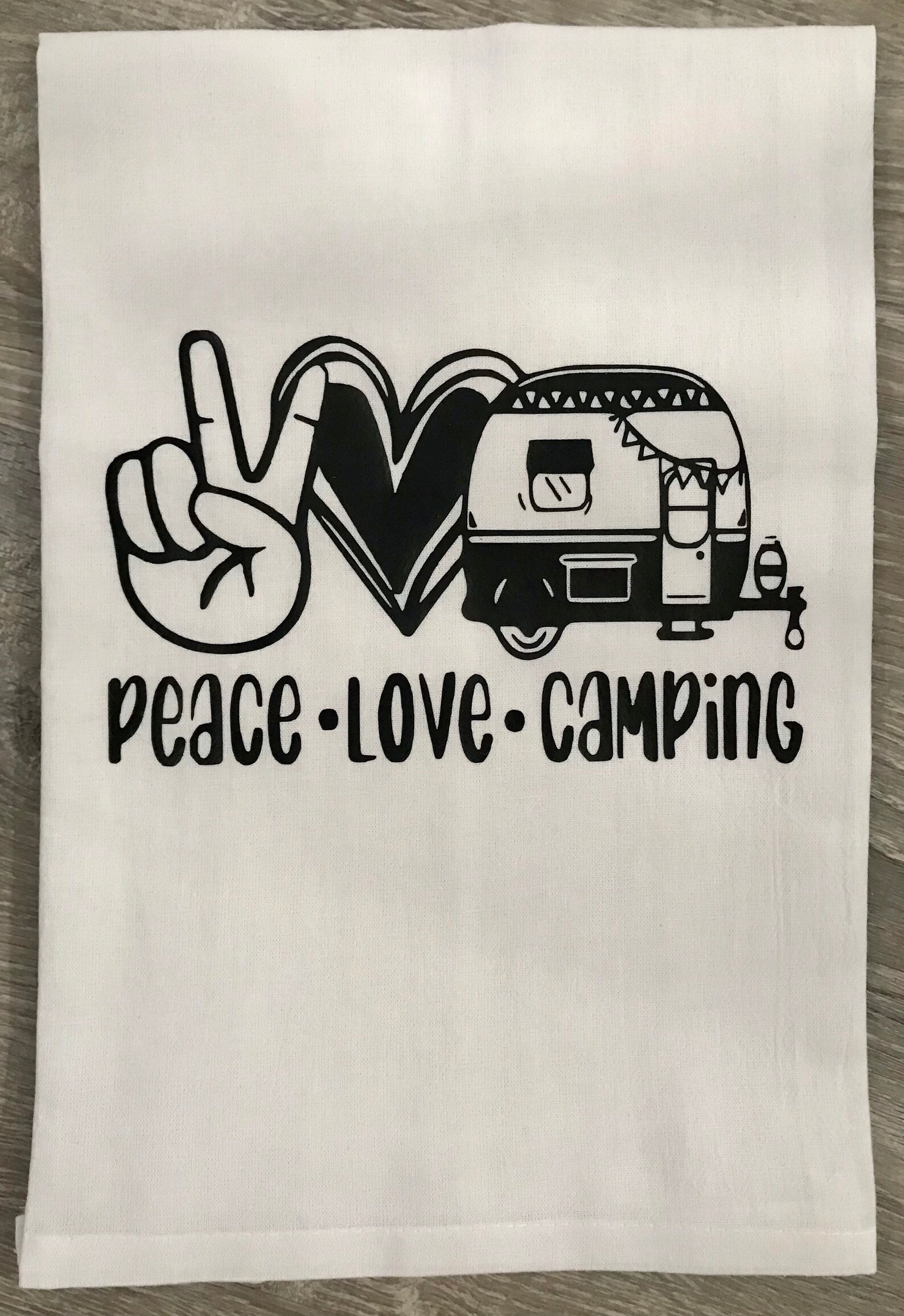 Camping Tea Towels Etsy