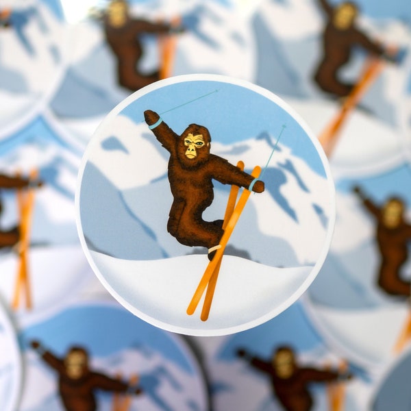 Ski Stickers - Etsy