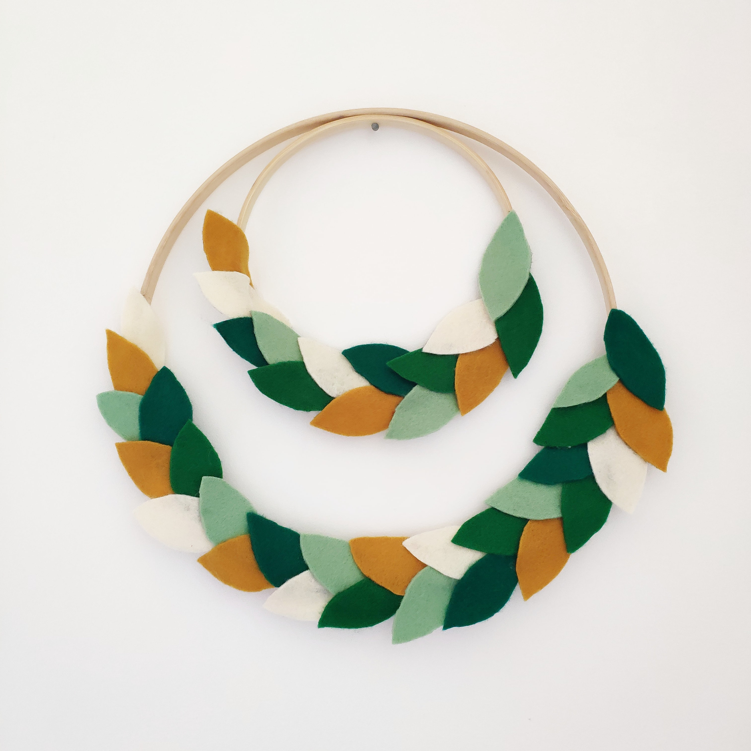 Couronne Decorative Feutrine