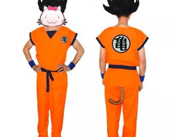 Dragonball Z Son Goku Kurrin Yamcha Turtle Cosplay Costume Type A Full Set
