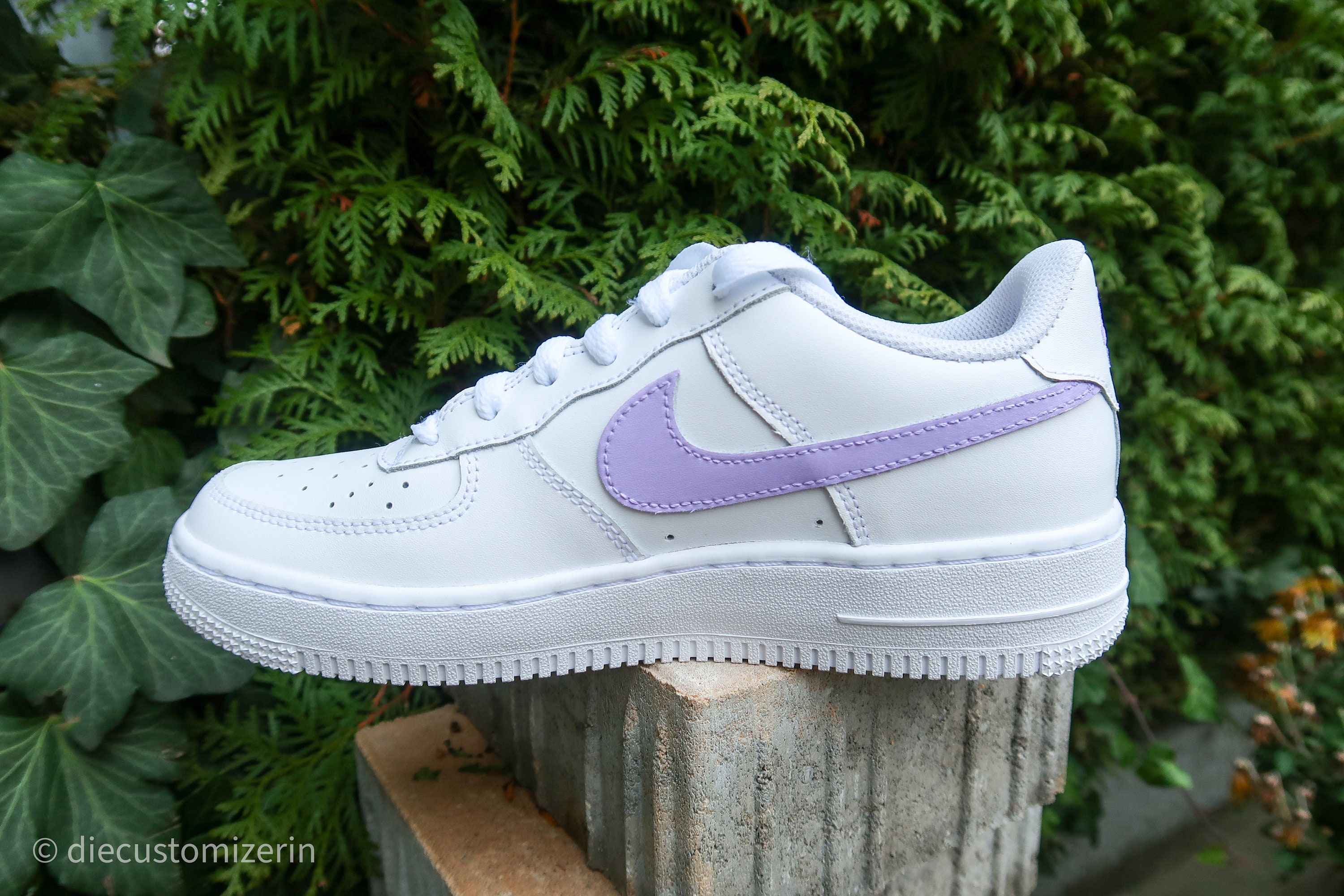 steenkool fascisme complicaties Nike Air Force 1 Custom Pastel Paars - Etsy België