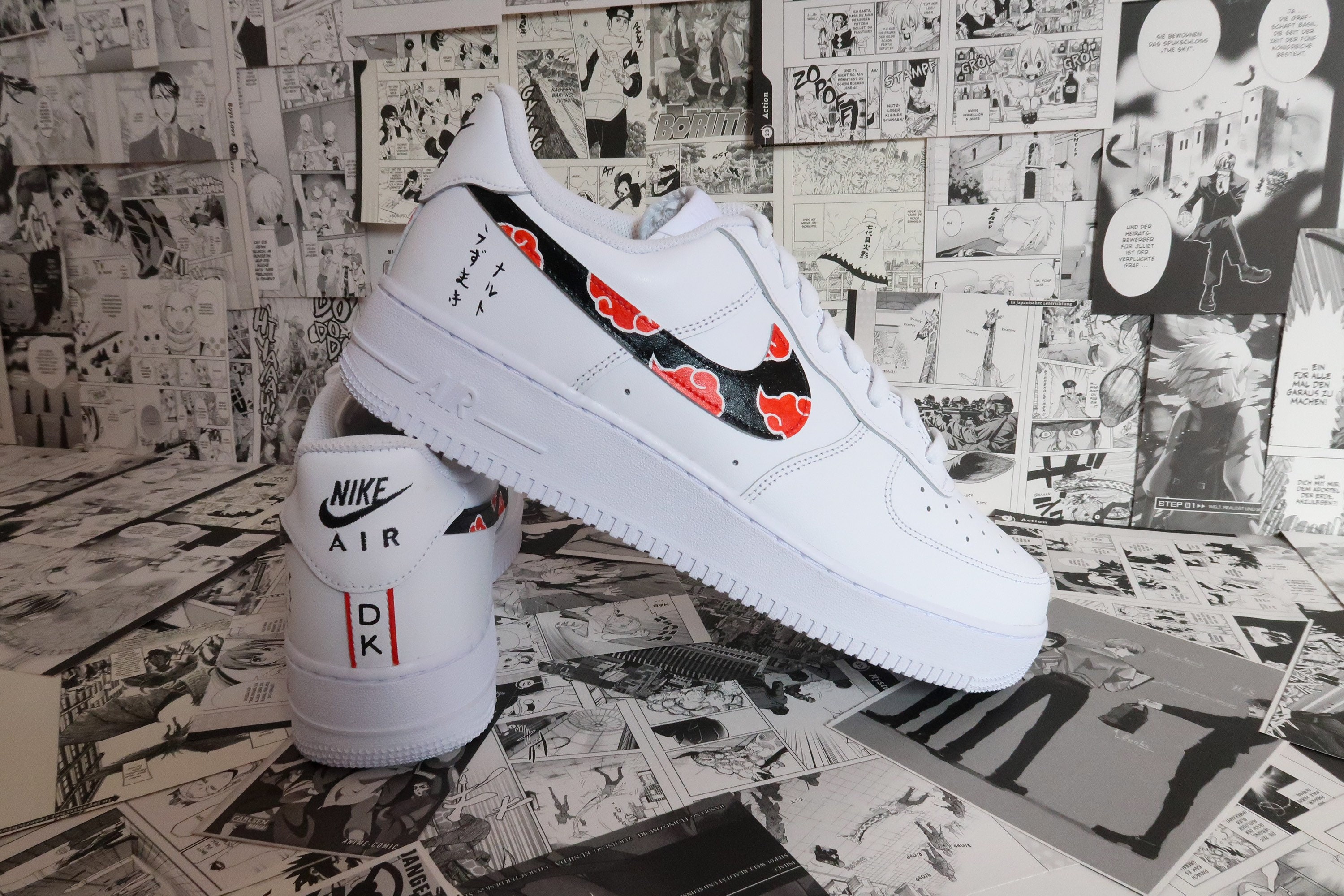 Nike Air Force 1 Anime Personalizado Naruto Etsy España