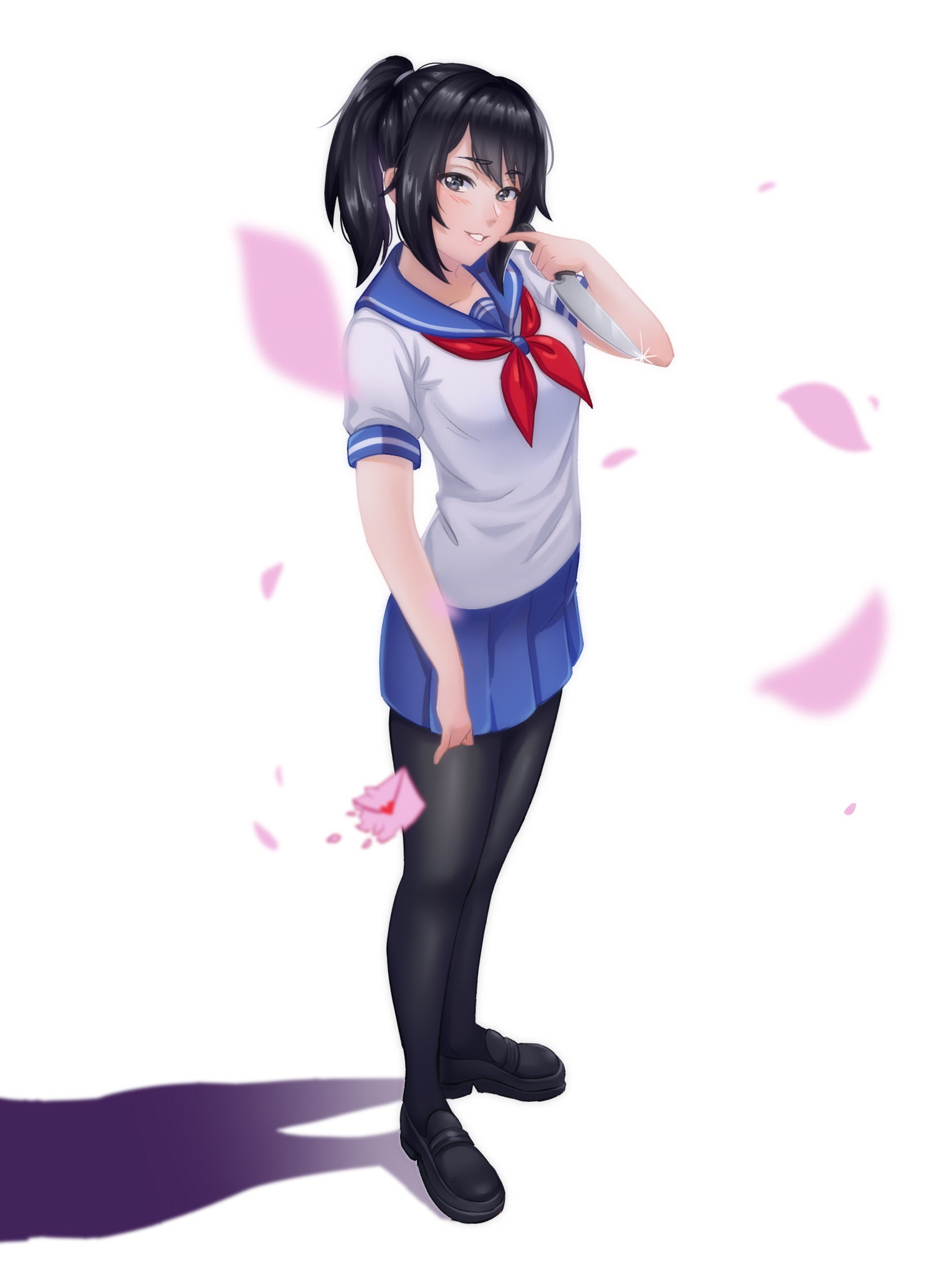 Yandere Simulator Ayano Aishi Yandere Chan Made To Order | Etsy