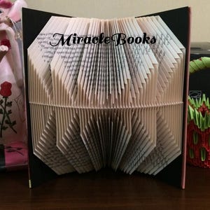 Geometric BOOK FOLDING PATTERN Figures 20 (Small and Big Triangles) + Instructions - Triangles Book Fold - Folded Book - mmf - Pattern Only