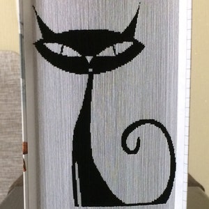 Cat BOOK FOLDING PATTERN + Instructions - Book Fold - Folded Book - Cut and Fold - 180 Invert - Pattern Only