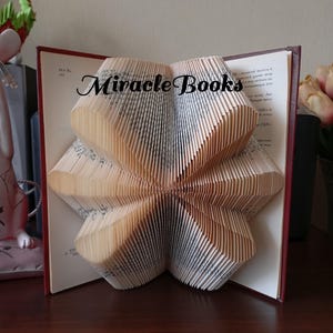 Geometric BOOK FOLDING PATTERN Figures 6 (flower) + Instructions ...