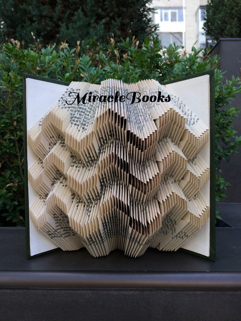 Arrows BOOK FOLDING PATTERN + Instructions - Zigzag Book Folding ...