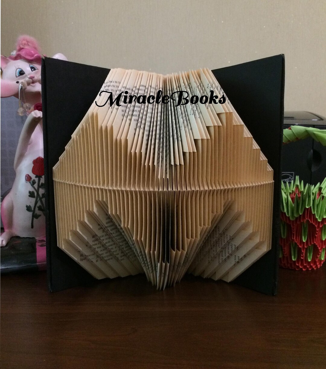 Geometric BOOK FOLDING PATTERN Figures 19 + Instructions - Zigzag Book ...