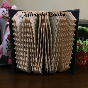 Geometric BOOK FOLDING PATTERN Figures 17 (Lines) + Instructions - Zigzag Book Folding - Book Fold - Folded Book - mmf - Pattern Only