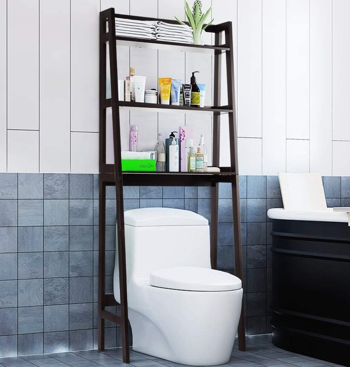 Nuevo ahorro de espacio de baño moderno 2021 sobre el estante | Etsy