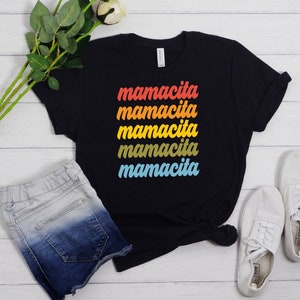 Retro Mamacita Tee Mamacita Shirt vintage Style Mothers Day Shirt, Mama Tee vintage Mom Gift Mom Life, Mommy Shirt Cute Mom Shirt