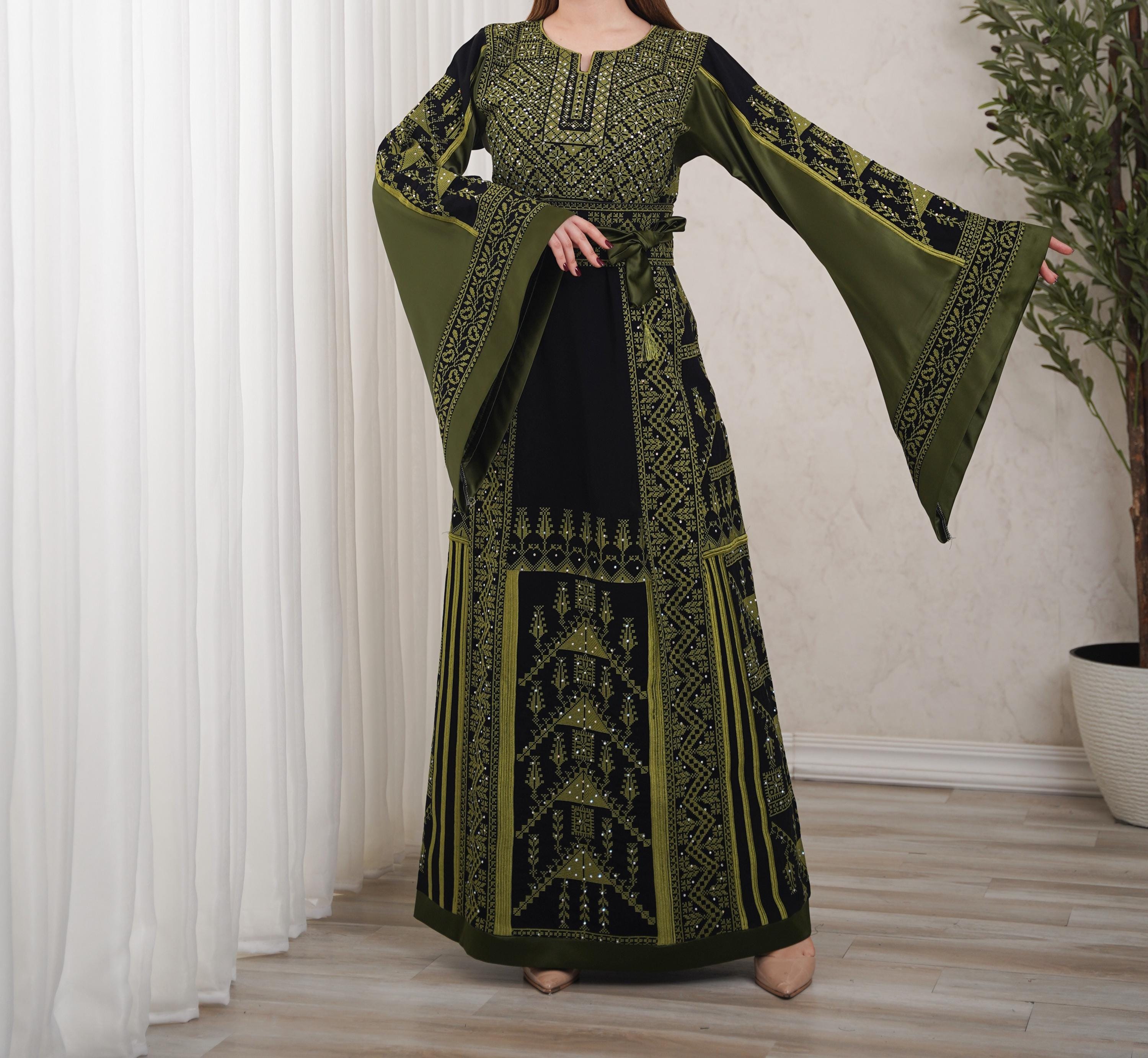 Buy Green Eid Dress Online In India - Etsy India