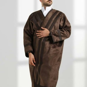 Farwa Bisht Fur Men Winter Coat Arabic Cloak
