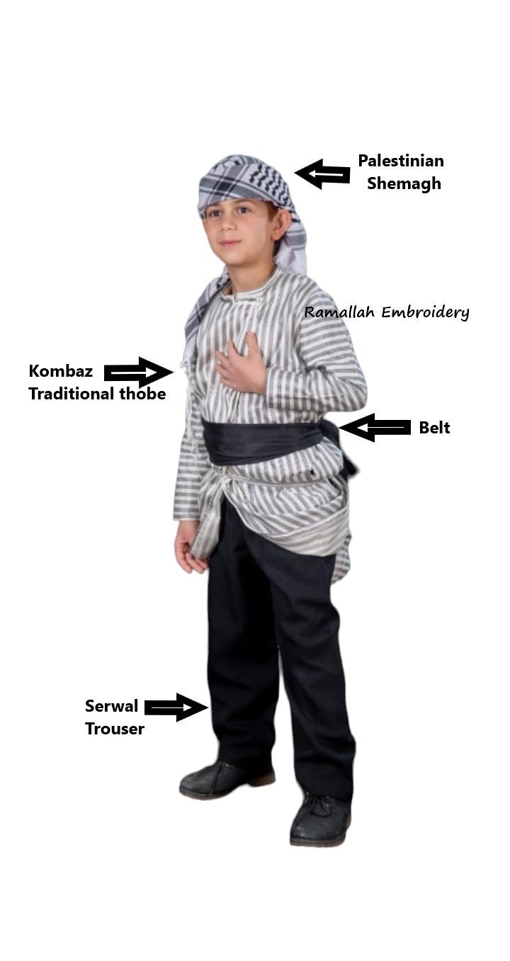 Traditional Palestinian Costume 民族衣装 本 Traditional Palestinian Costume by Hanan Karaman Munayyer
