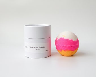 Pink Fizz & Pomelo - Birthday Gift - Self Care - Wedding Favours - Kids Bath Bomb - Eco- Friendly Gift