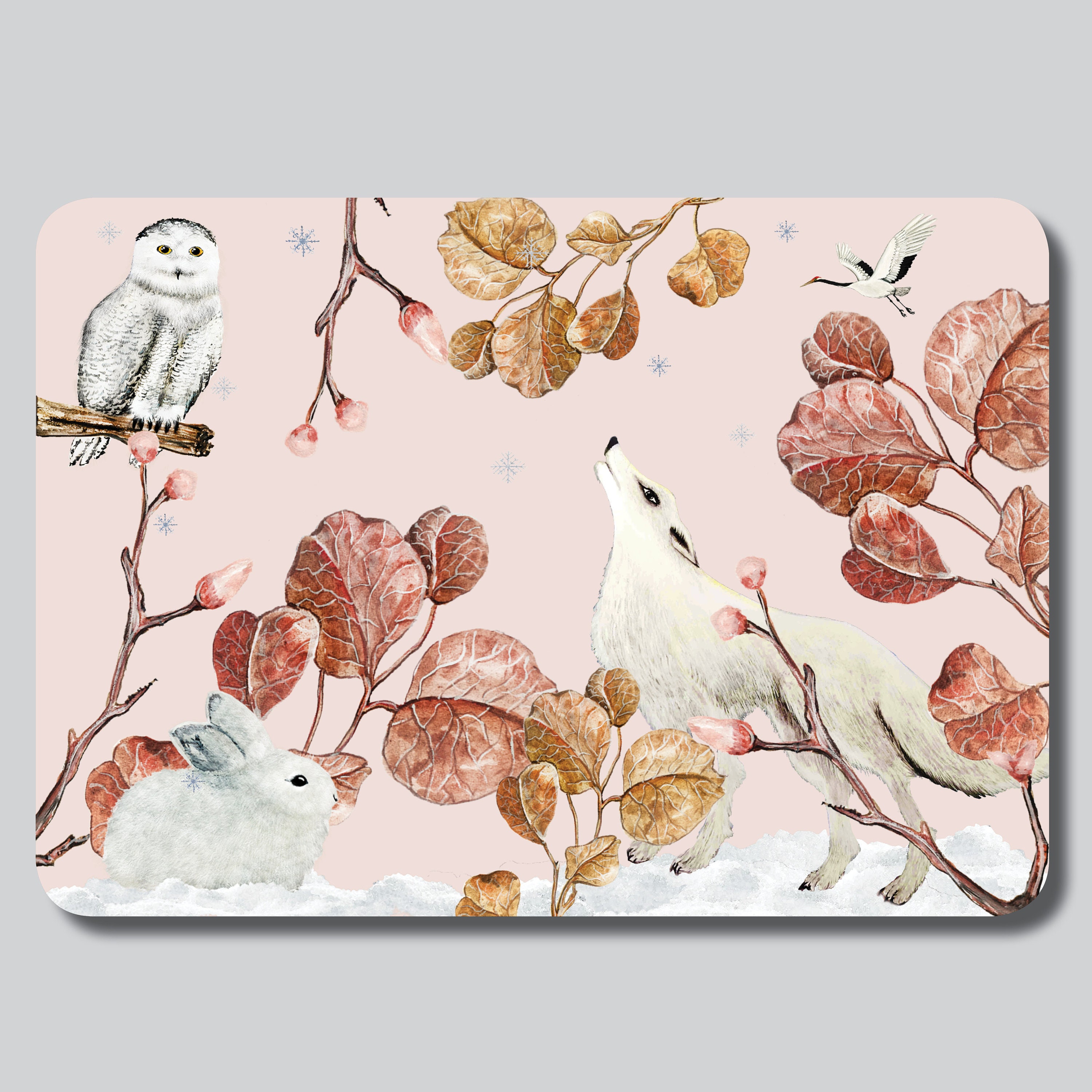 Carte Animaux Des Neiges