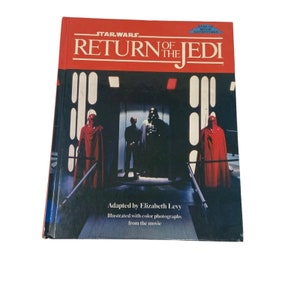 1983 Star Wars Return Of The Jedi Step-Up Movie Adventure Hardcover Book