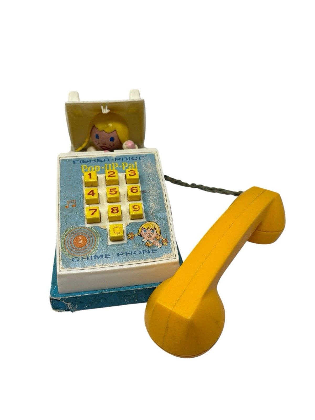 フィッシャープライス　Chime Phone ビンテージトイ　USA 1960 フィッシャープライス Chime Phone ビンテージトイ USA 1960 60s Toy