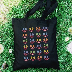 Clowncore Aesthetic Tote Clown Tote Bag Clowncore Tote Bag Kitsch Tote Bag Trendy Tote Bag Weirdcore Tote Bag Alt Tote Bag Kidcore Tote Bag