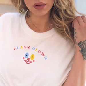 Clown Shirt Clowncore Clothing Clowncore Aesthetic Clothes Clowncore Shirt Weirdcore Clothes Kitsch Clothes Trendy Clothes Kidcore Clothing